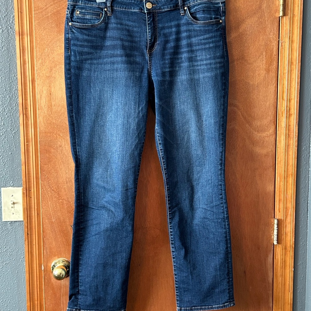 Kut from the Kloth Dark Blue Catherine Boyfriend Jeans